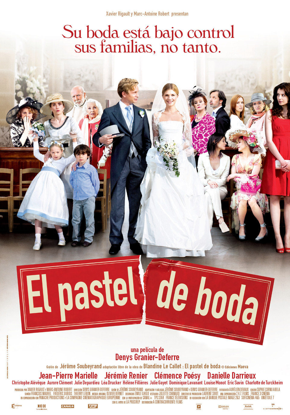 Cartel de El pastel de boda - España