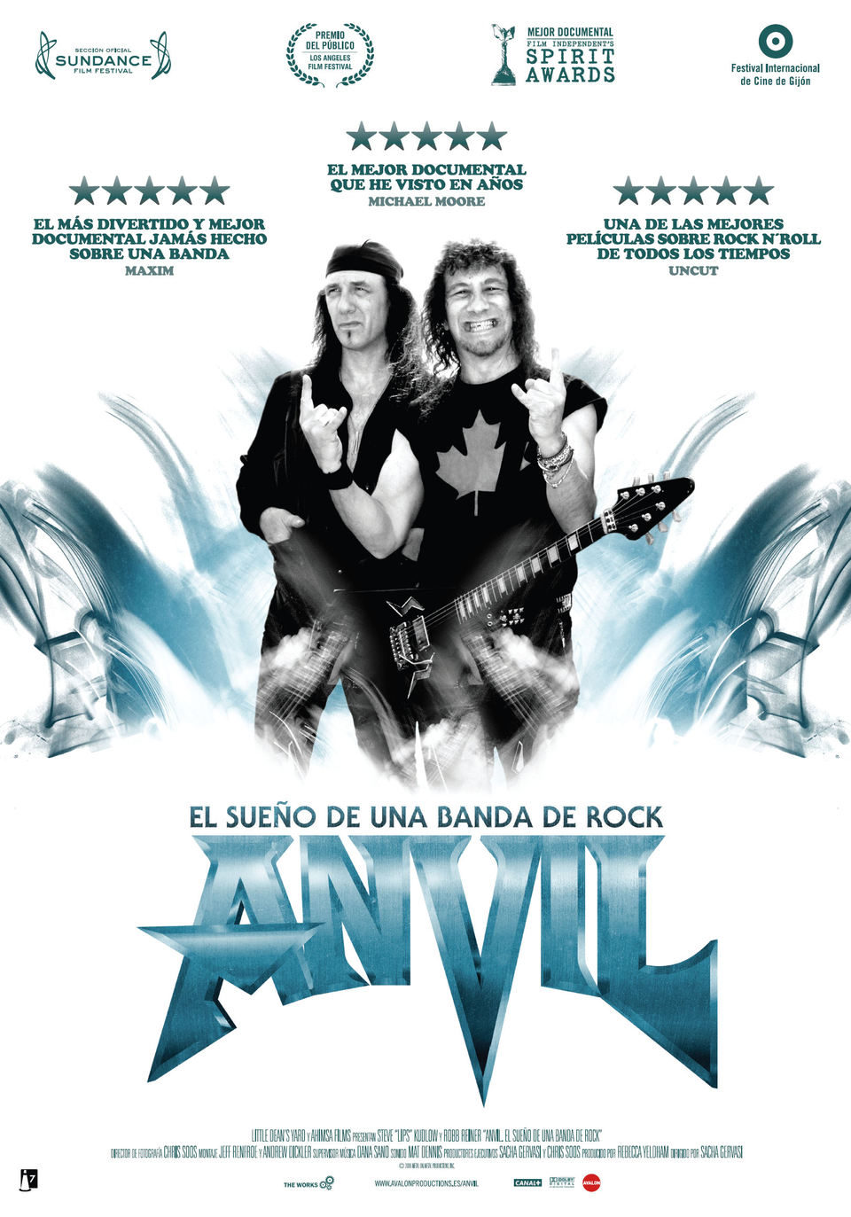 Cartel de Anvil. El sueño de una banda de Rock - España