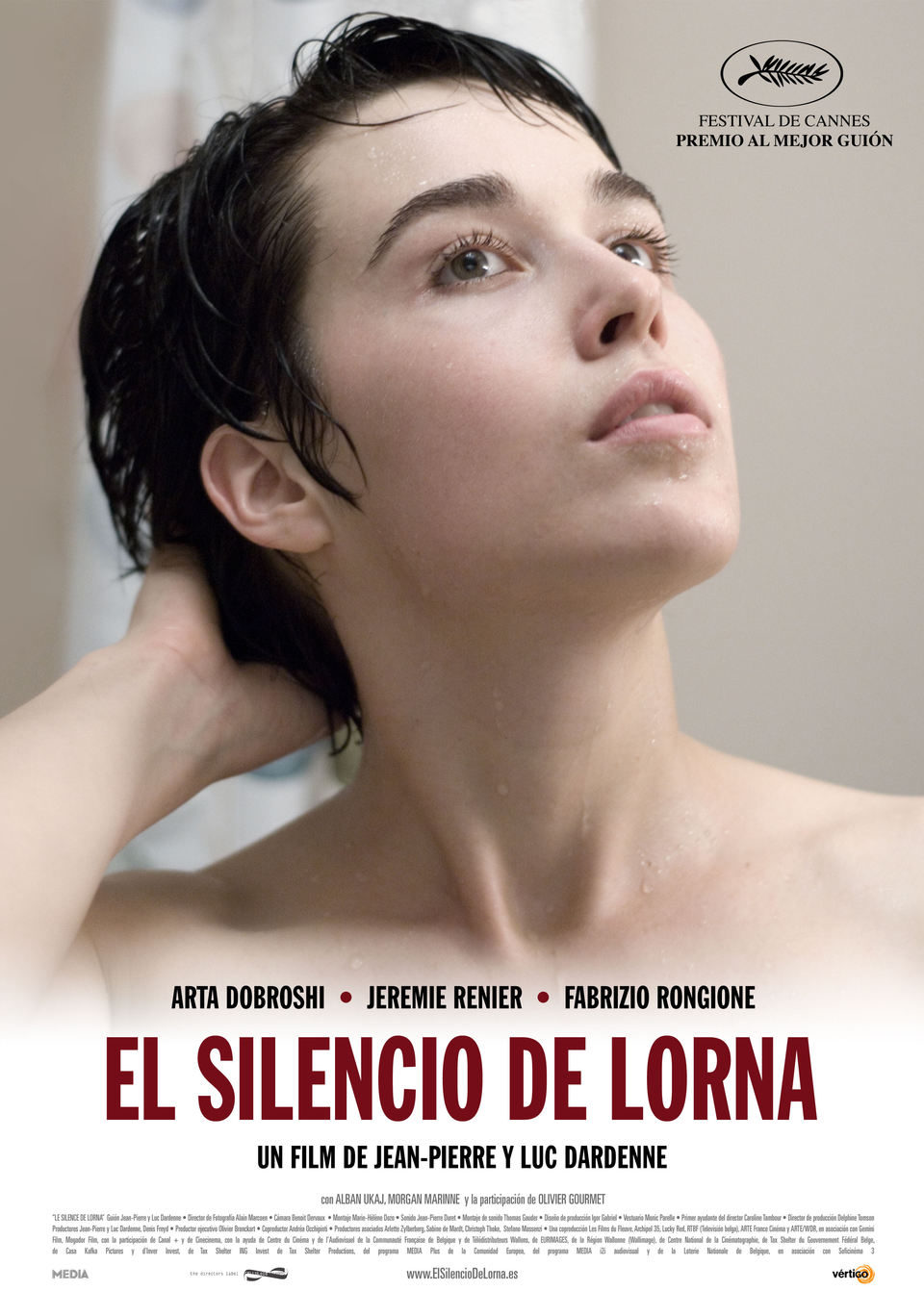 Cartel de El silencio de Lorna - España