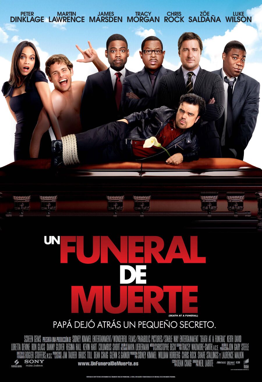 Cartel de Un funeral de muerte - España