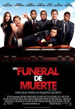 Cartel de Un funeral de muerte