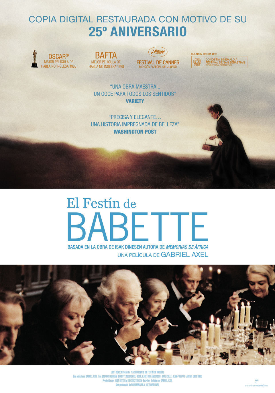 Cartel de El festín de Babette - España