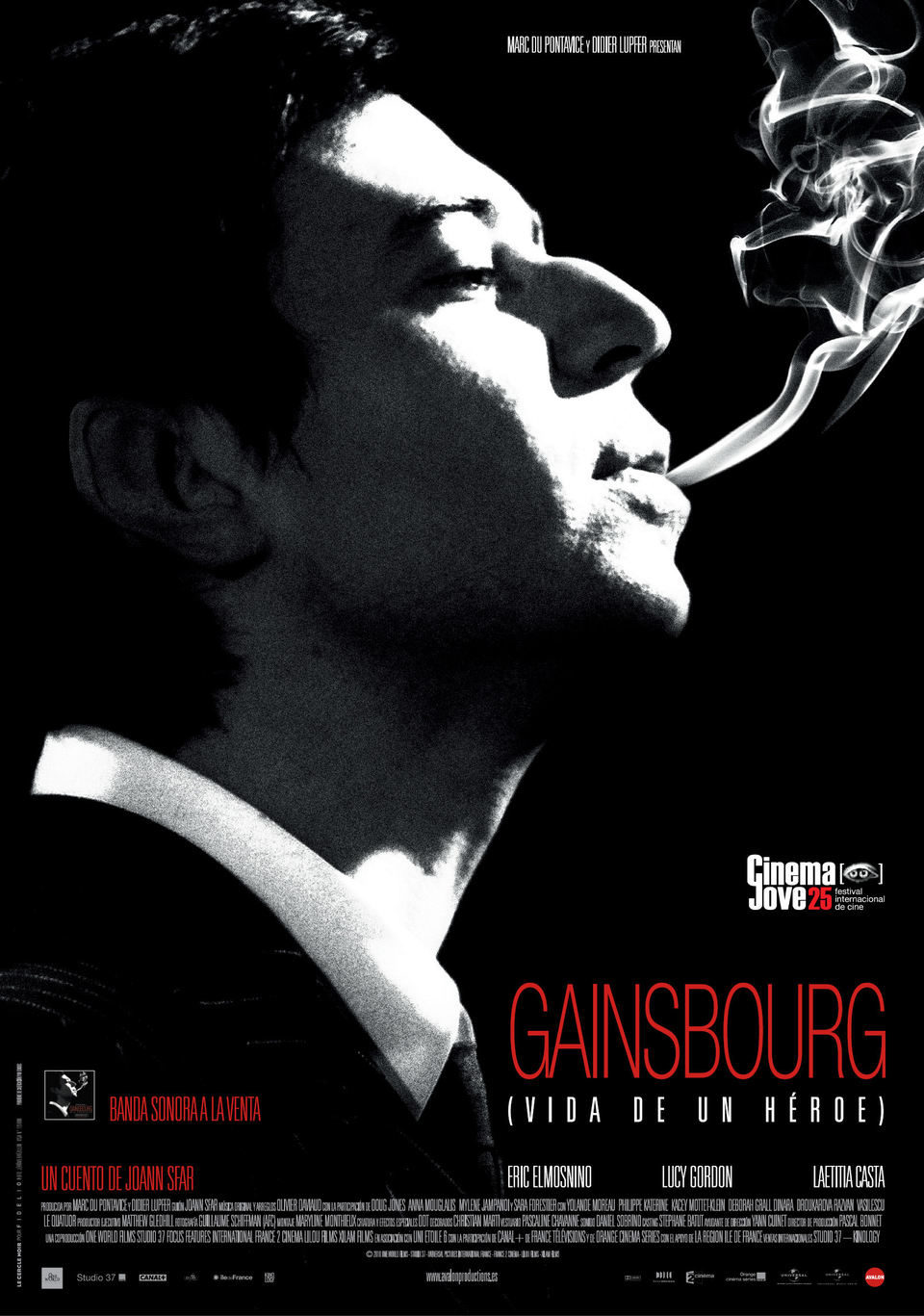 Cartel de Gainsbourg (Vida de un héroe) - España