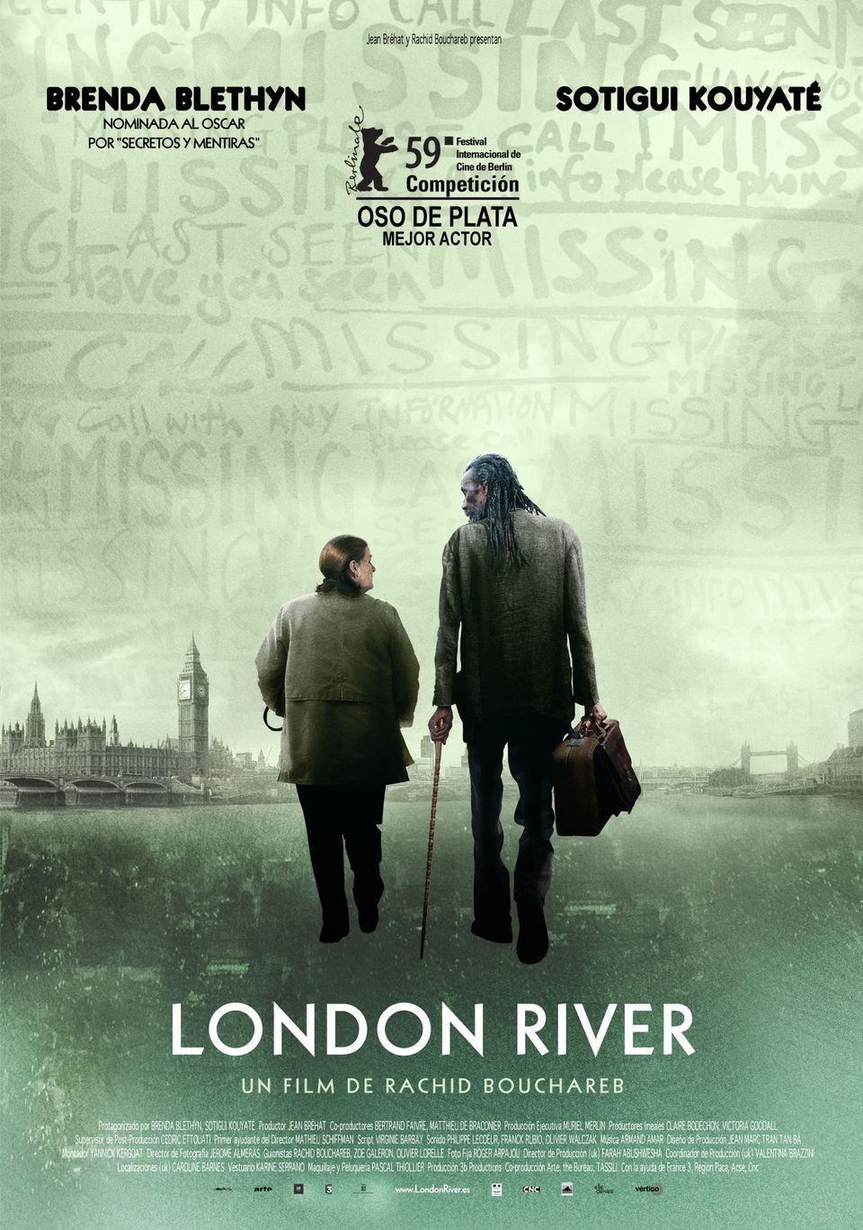 Cartel de London River - España