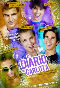 Cartel de El diario de Carlota