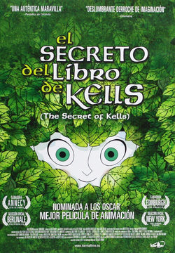 Cartel de El secreto del libro de Kells
