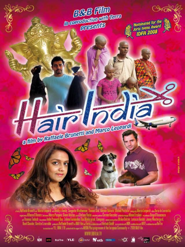 Cartel de Hair India - Reino Unido