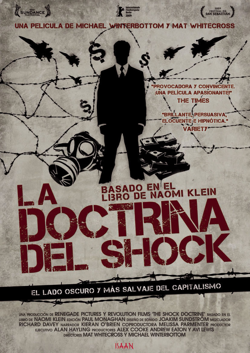 Cartel de La doctrina del shock - España