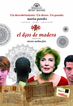 Cartel de El dios de madera