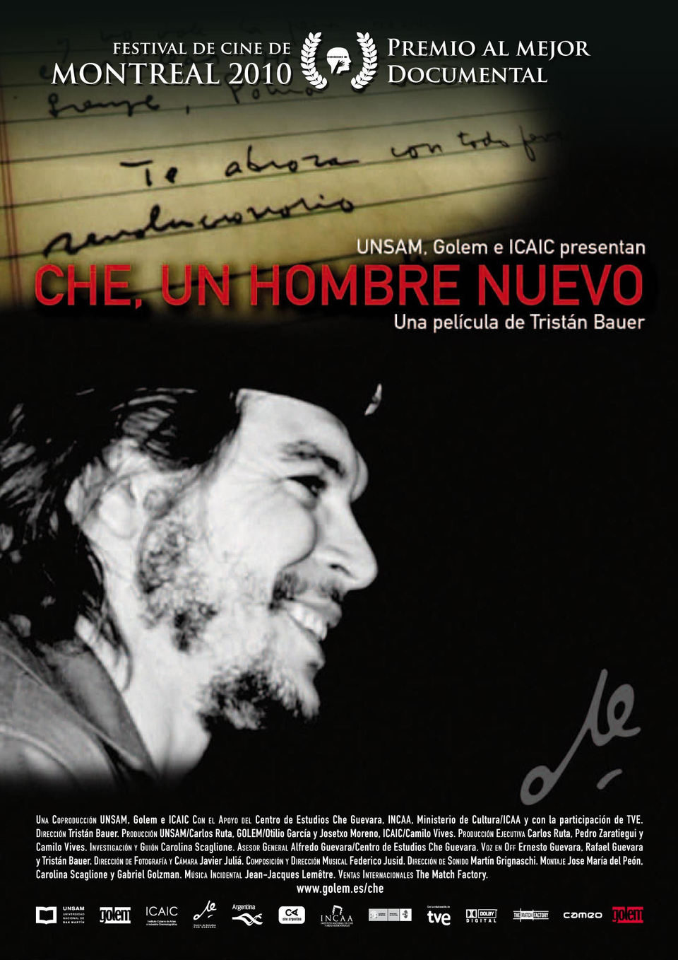 Cartel de Che, un hombre nuevo - España