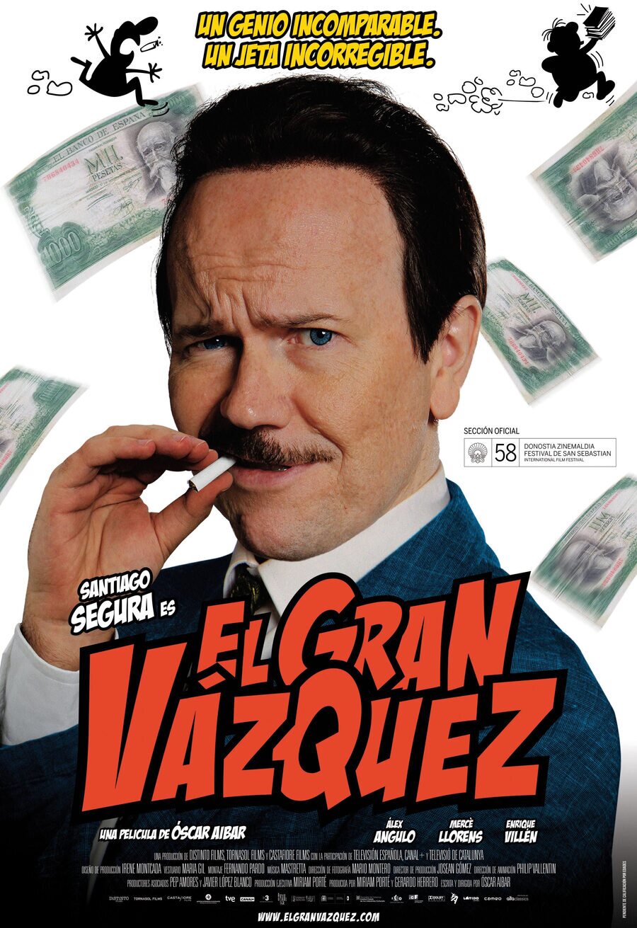 Cartel de El gran Vázquez - España