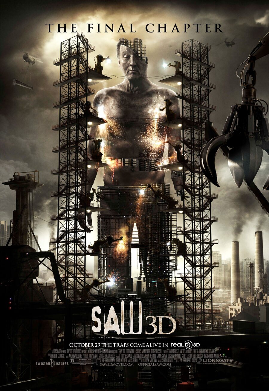 Cartel de Saw 3D - Estados Unidos