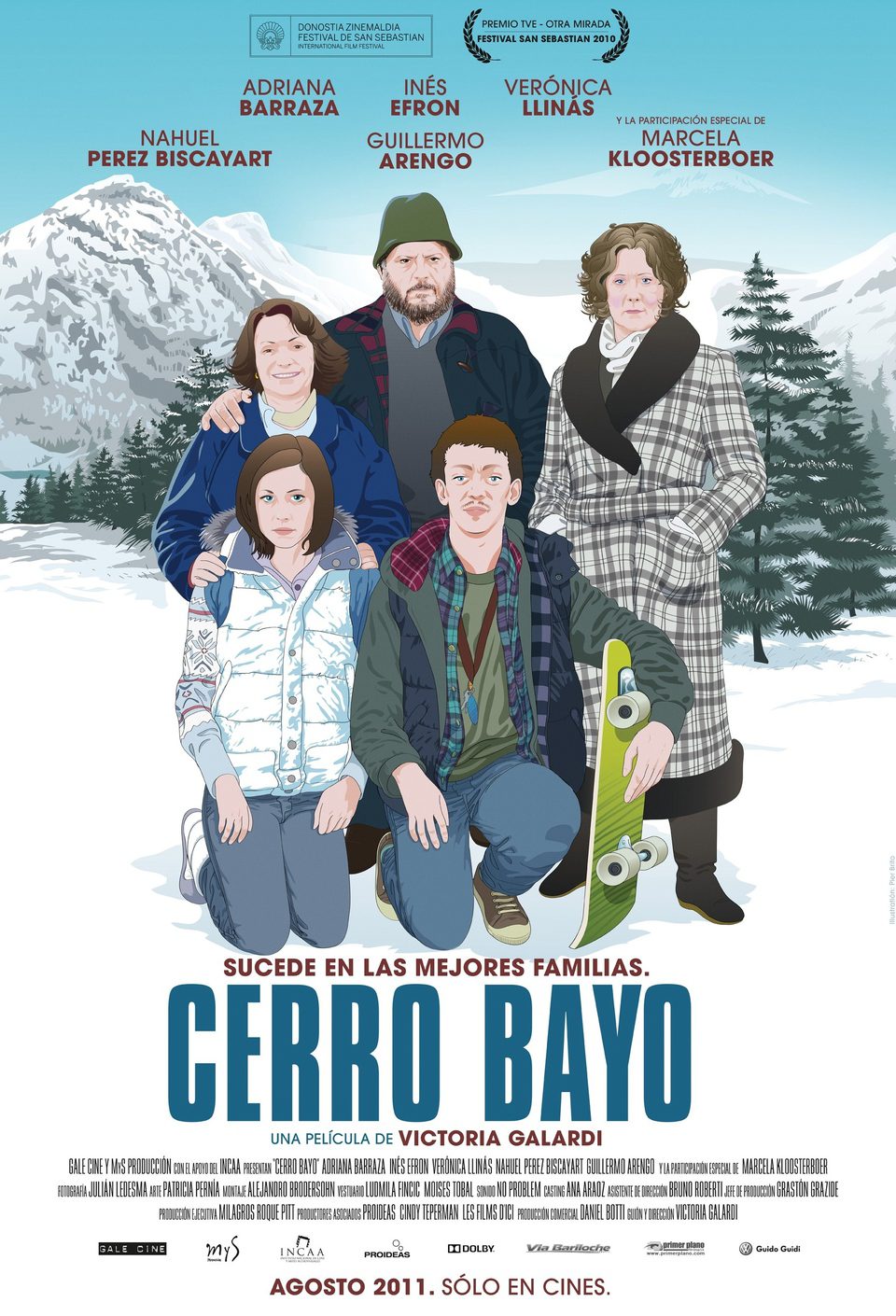 Cartel de Cerro Bayo - Argentina