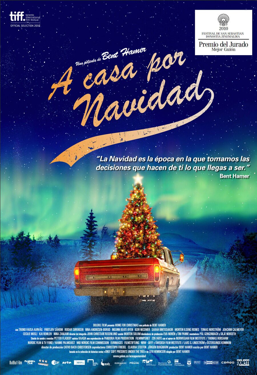 Cartel de A casa por Navidad - Europa