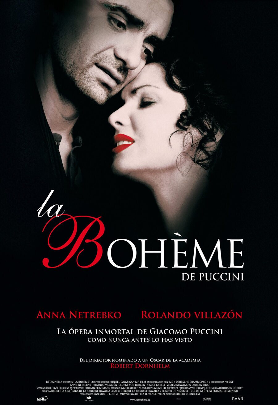 Cartel de La Bohème - España