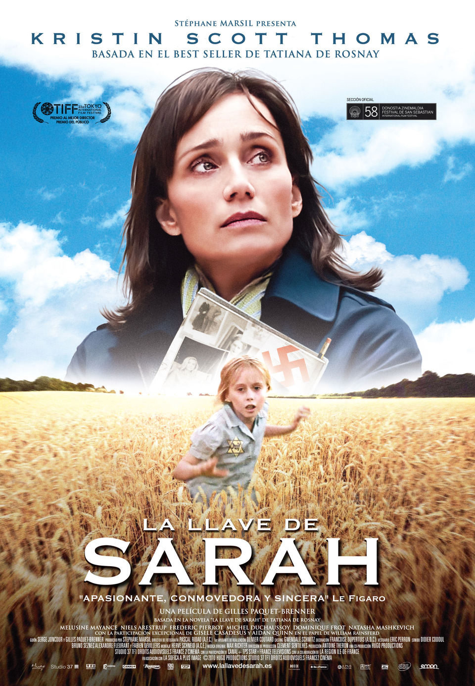 Cartel de La llave de Sarah - España