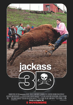 Cartel de Jackass 3D