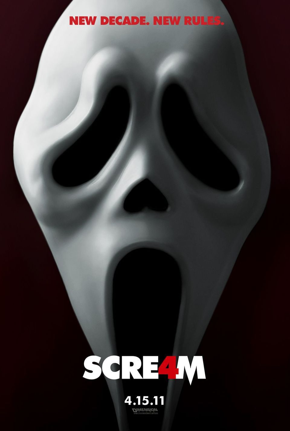 Cartel Teaser Estados Unidos de 'Scream 4'