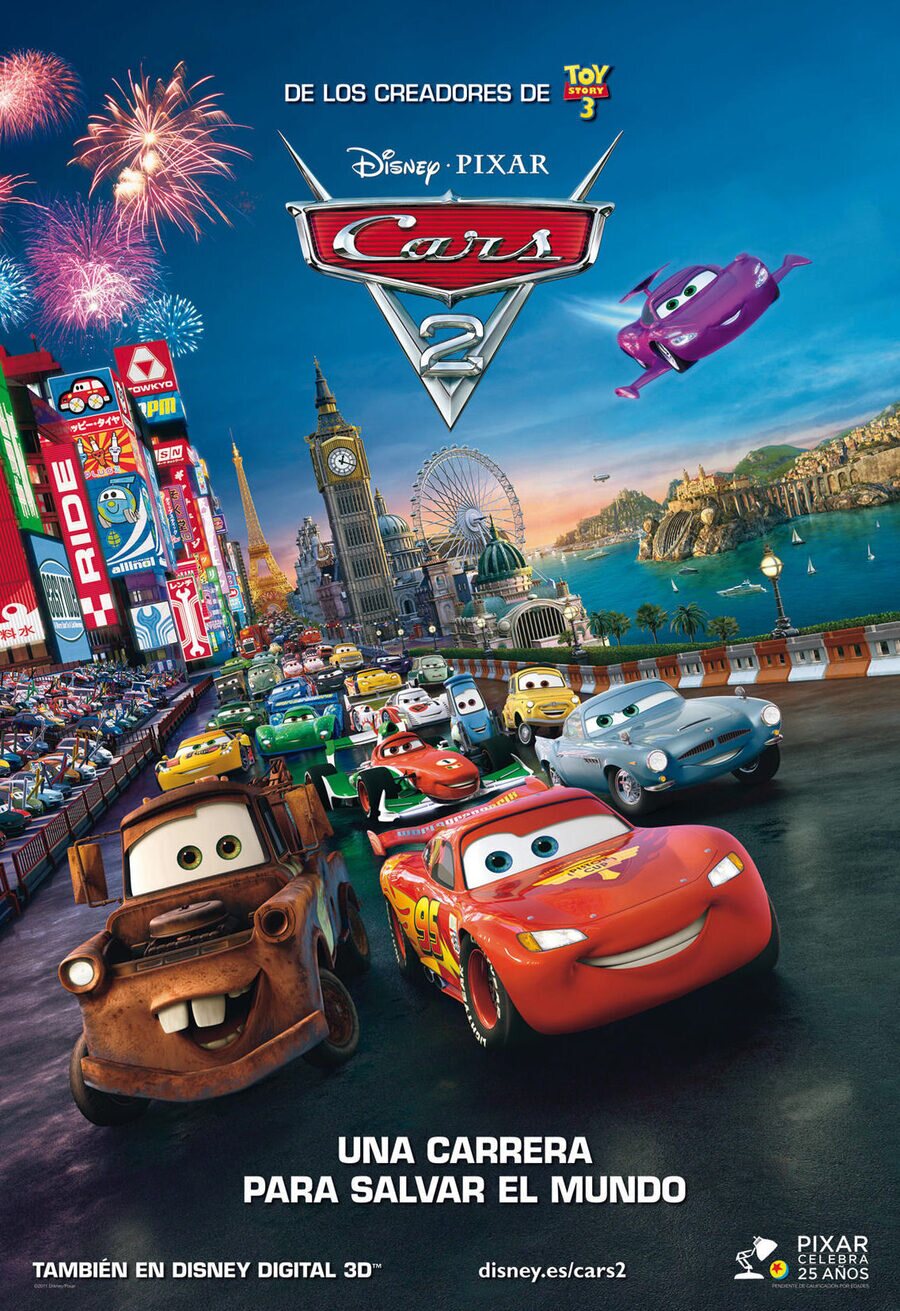 Cartel de Cars 2 - Definitivo España