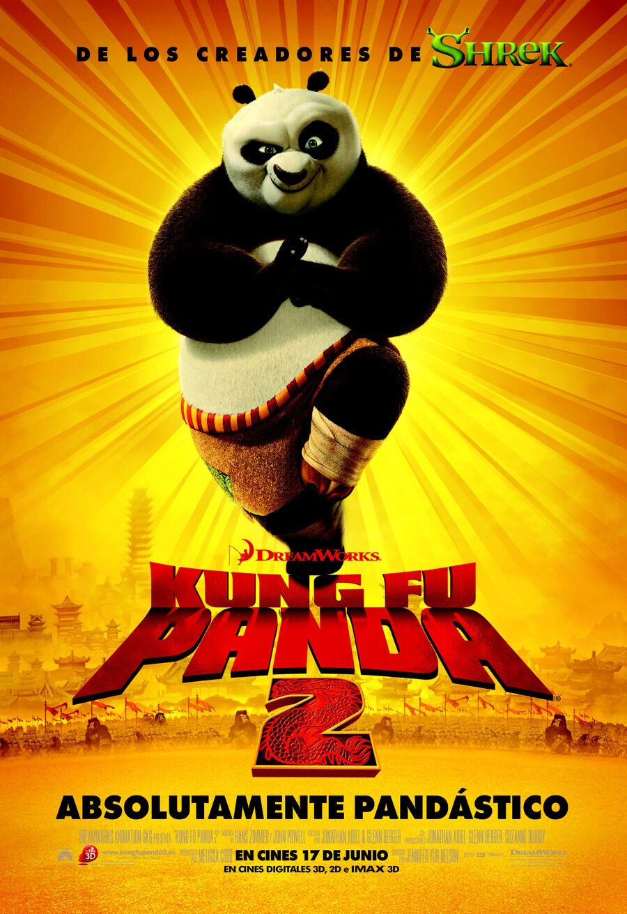 Cartel de Kung Fu Panda 2 - España