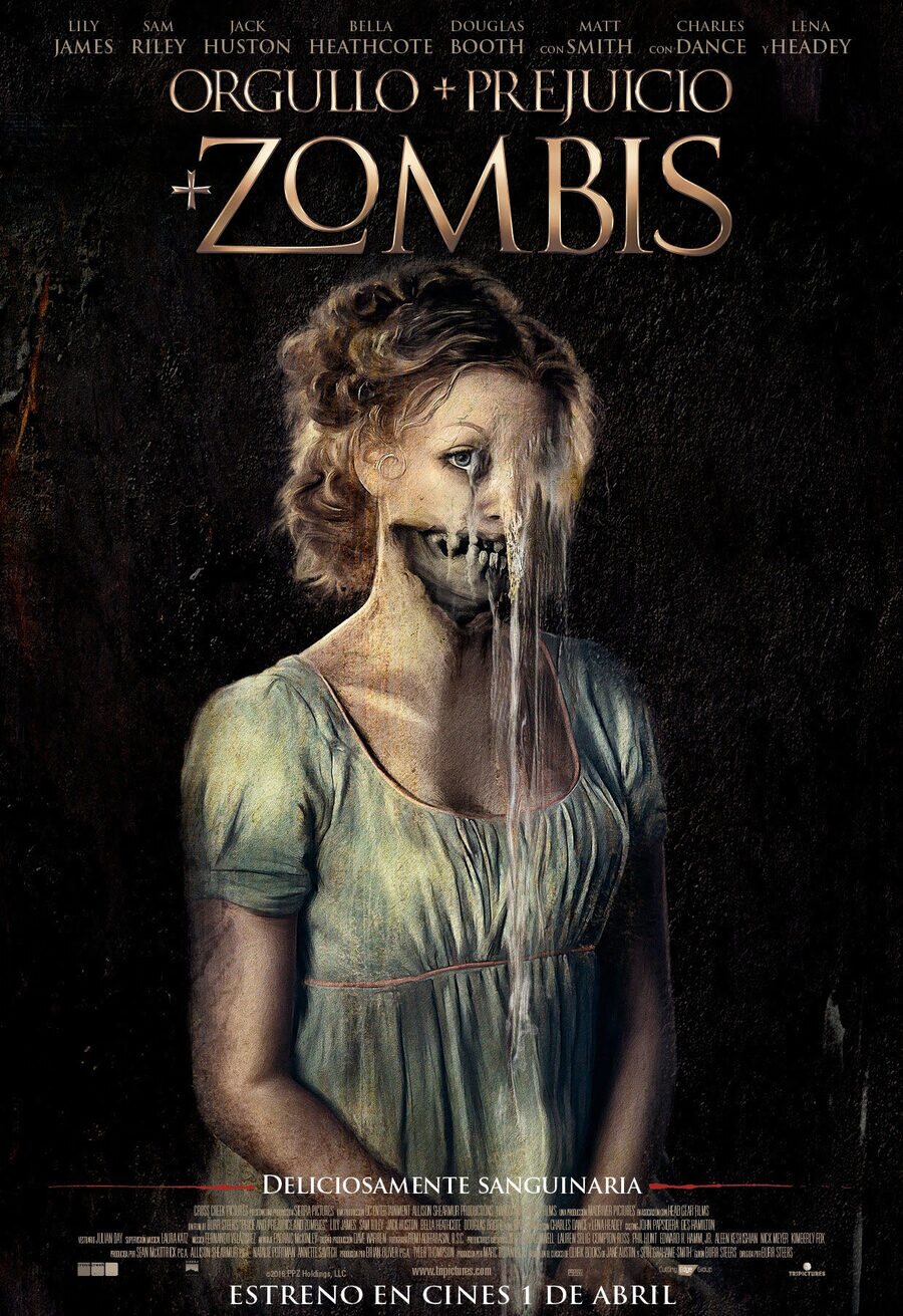 Cartel de Orgullo + Prejuicio + Zombis - Cartel Zombi España