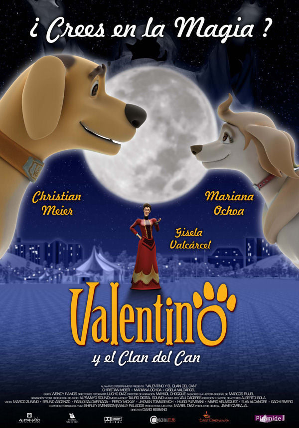Cartel de Valentino y el clan del can - España