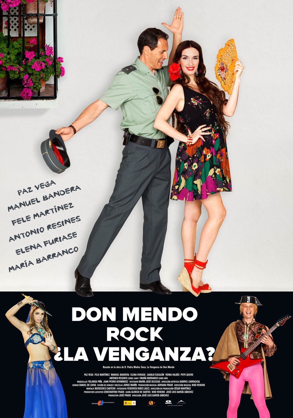 Cartel de Don Mendo Rock, ¿la venganza? - España