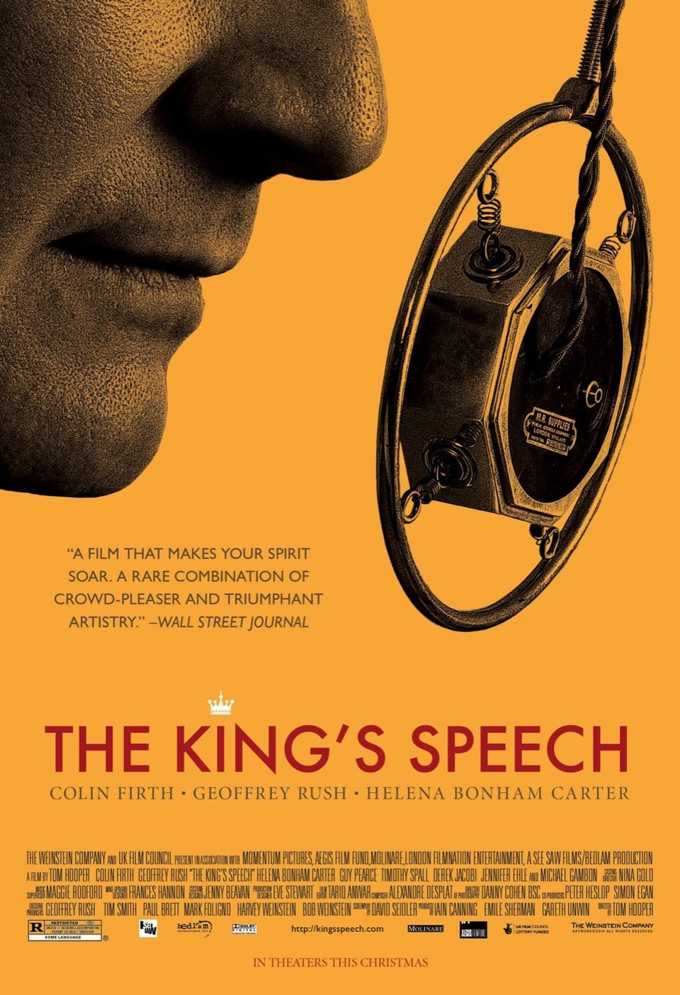 Cartel de El discurso del Rey - EEUU