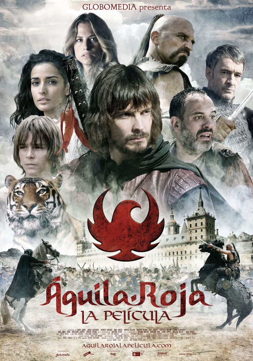 Cartel de Águila Roja. La película - España