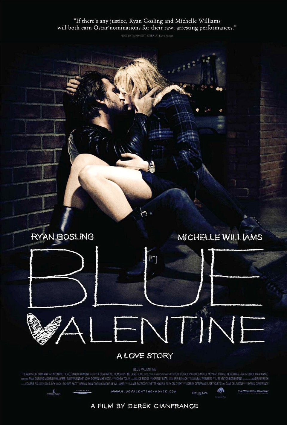 Cartel de Blue Valentine - Estados Unidos