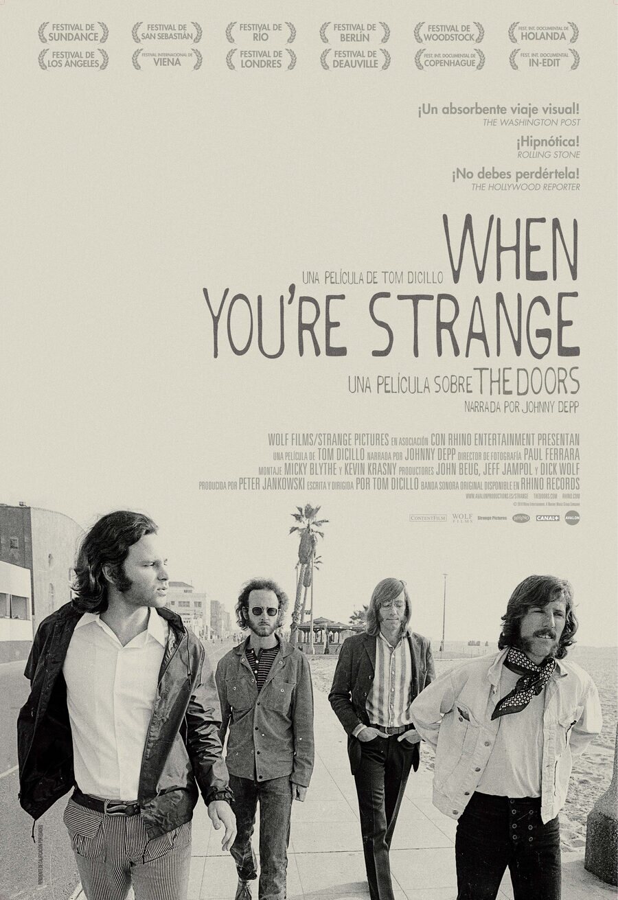 Cartel de When You're Strange - España