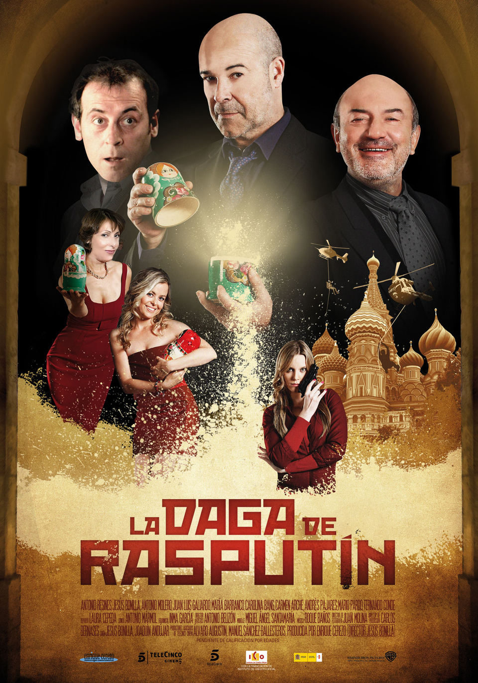 Cartel de La daga de Rasputín - España