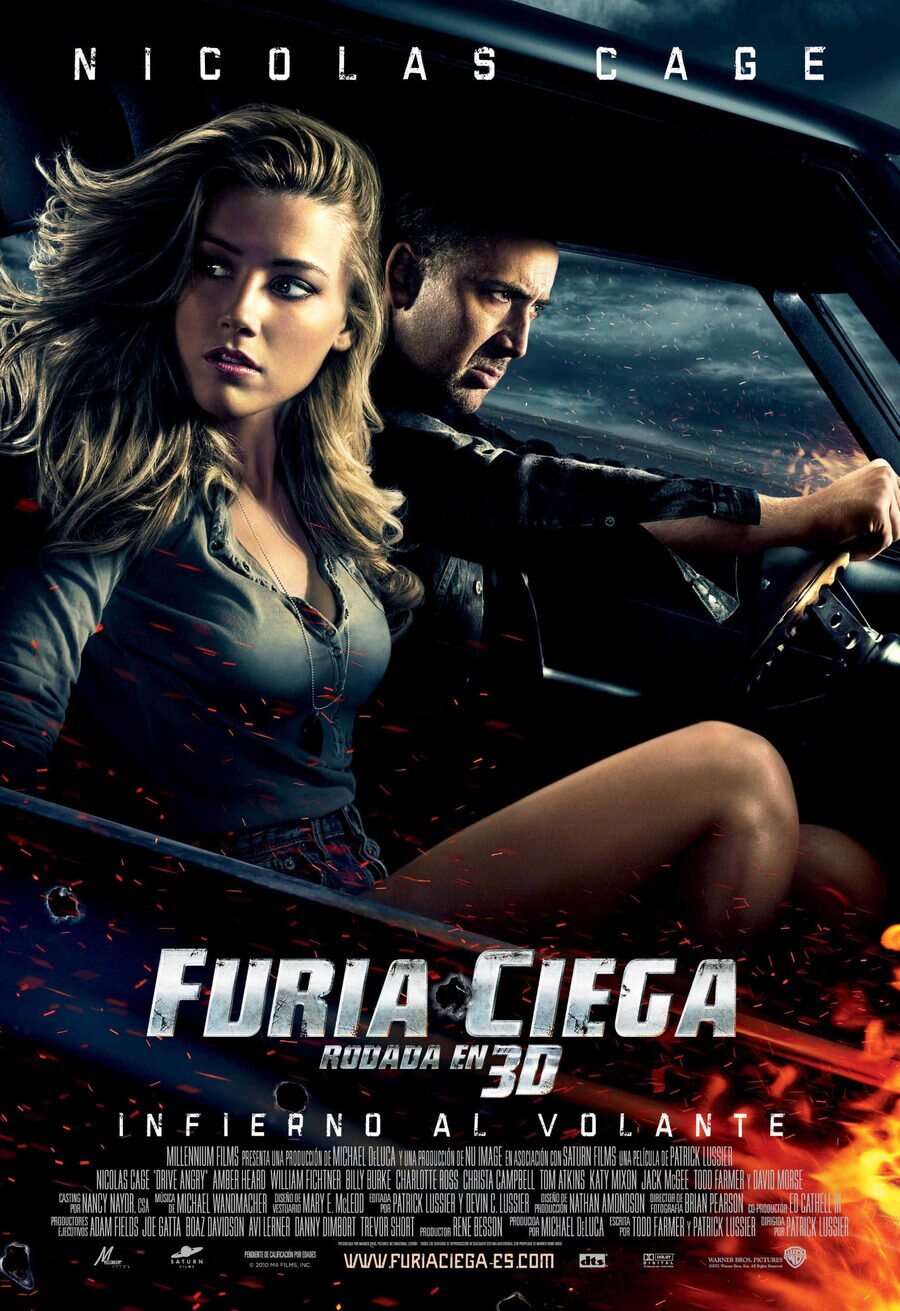 Cartel de Furia Ciega - España