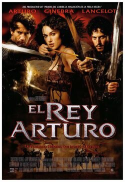 Cartel de El rey Arturo