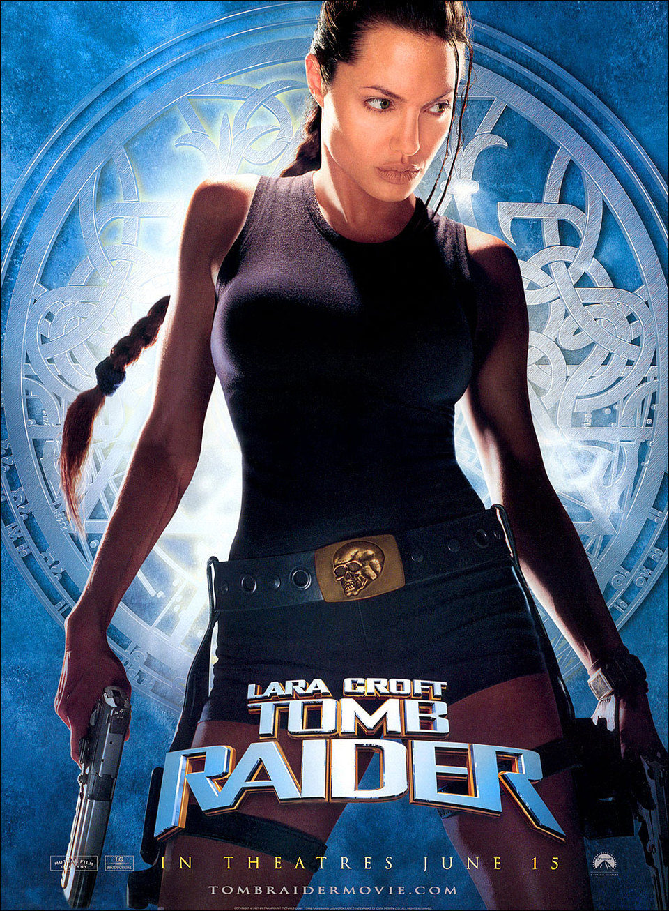Cartel de Lara Croft: Tomb Raider - Estados Unidos