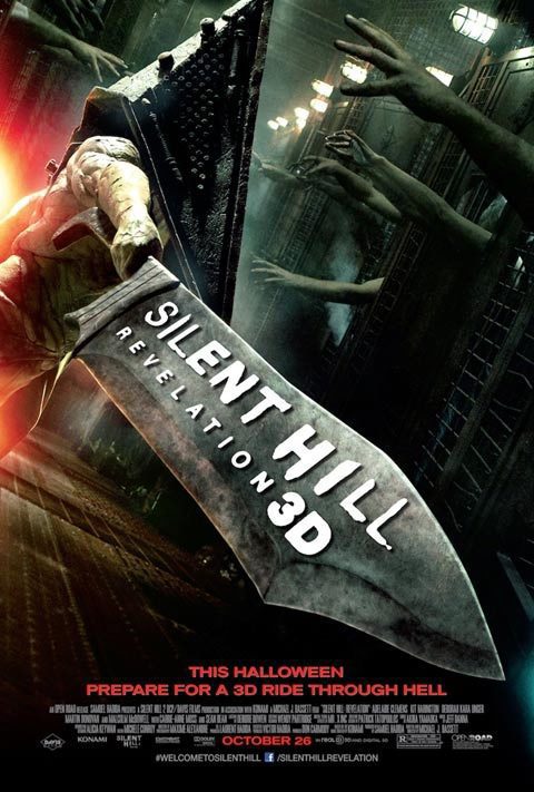 Cartel de Silent Hill: Revelation 3D - Estados Unidos