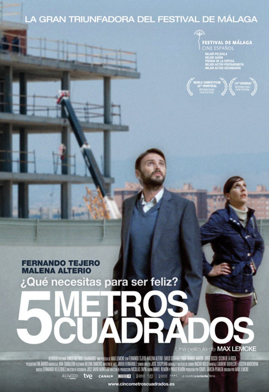 Cartel de Cinco metros cuadrados - España