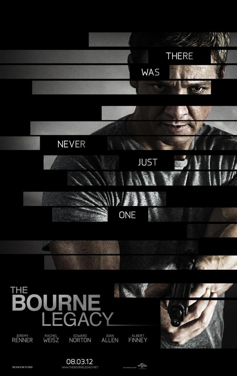 Cartel de El legado de Bourne - EEUU