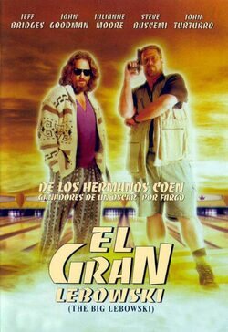 Cartel de El gran Lebowski