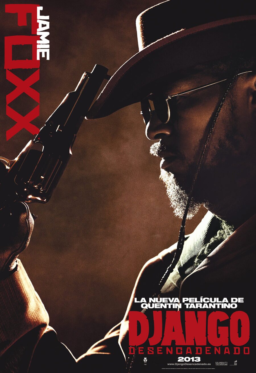 Cartel de Django desencadenado - Jamie Foxx