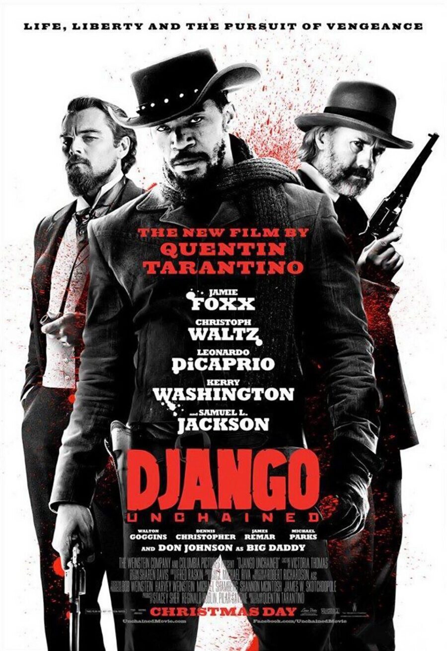 Cartel de Django desencadenado - EEUU
