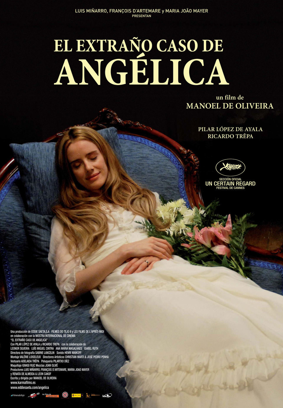 Cartel de El extraño caso de Angélica - España