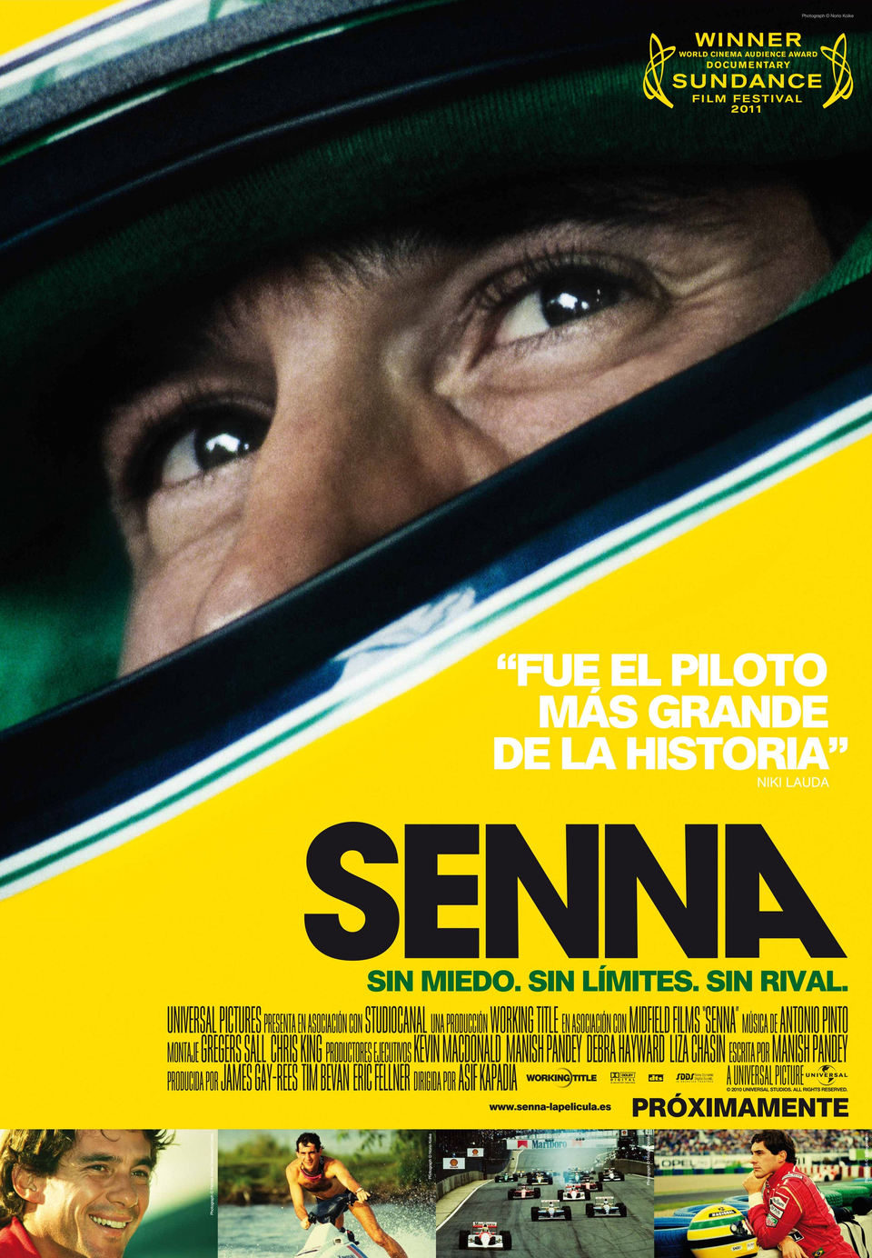Cartel de Senna - España