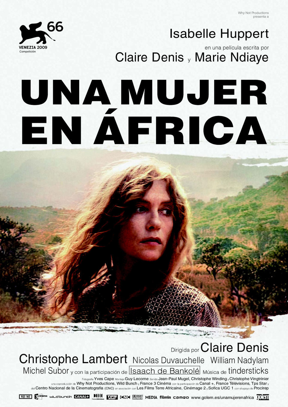 Cartel de Una mujer en África - España