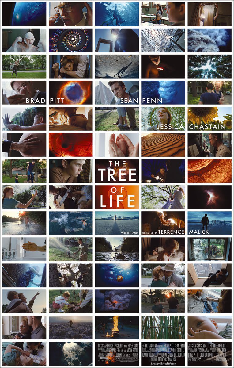Cartel de El árbol de la vida - EEUU