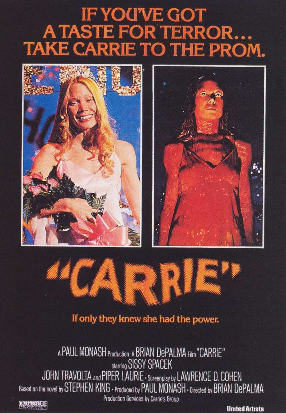 Cartel de Carrie - Estados Unidos