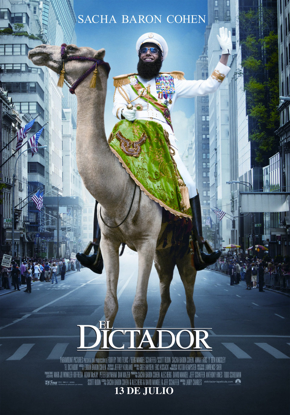 Cartel de El dictador - España