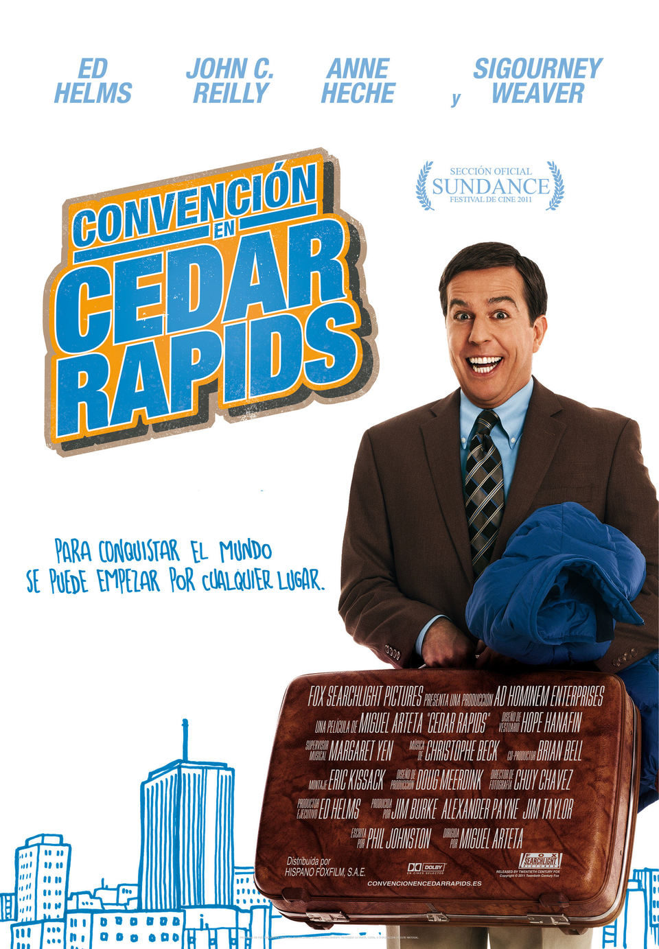Cartel de Convención en Cedar Rapids - España