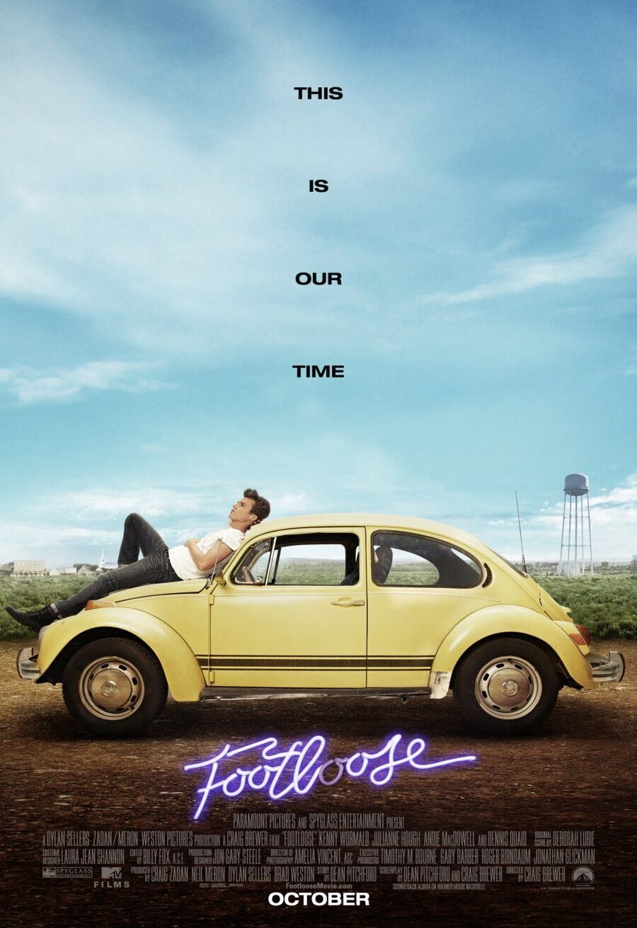 Cartel de Footloose - Estados Unidos