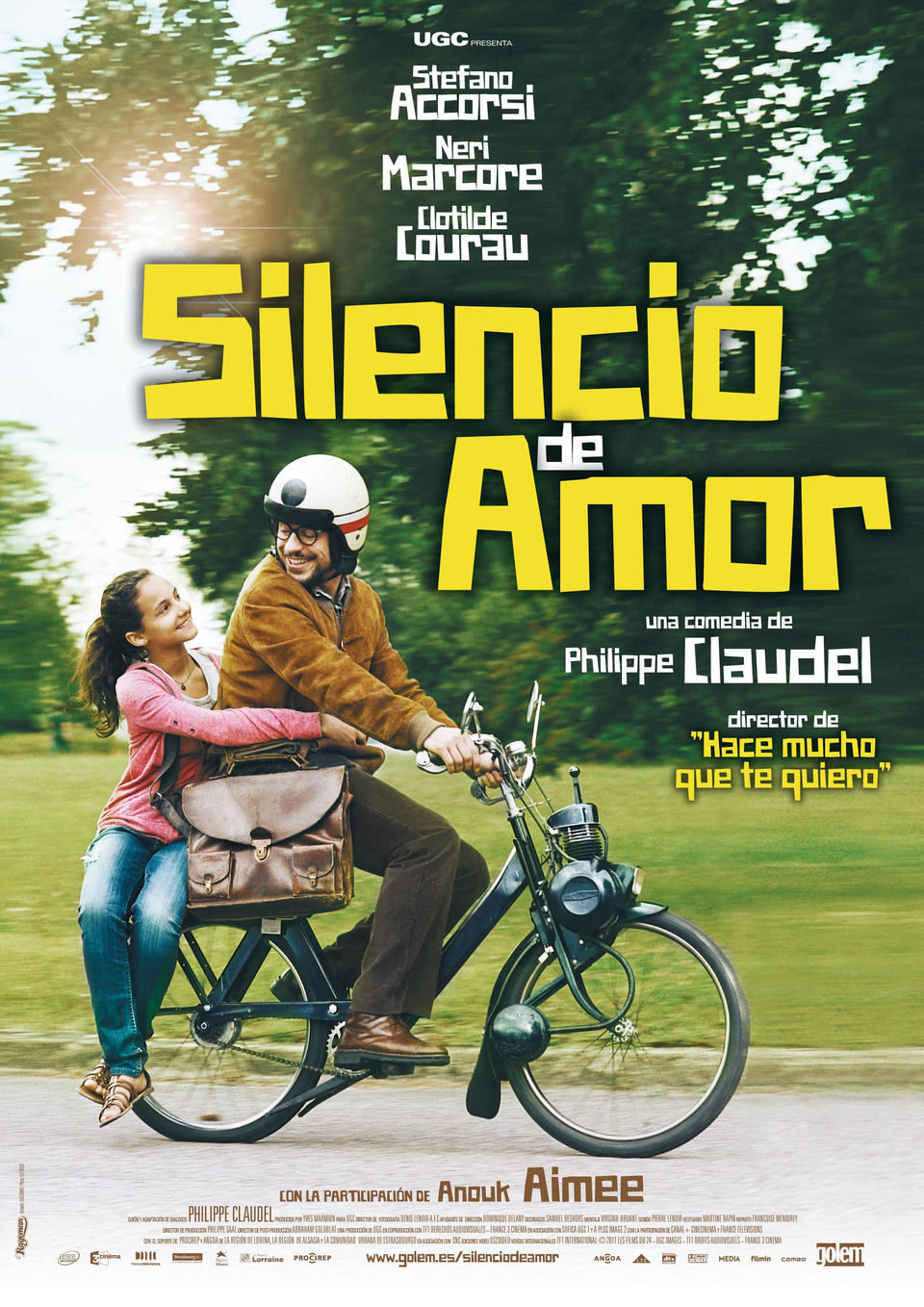 Cartel de Silencio de amor - España